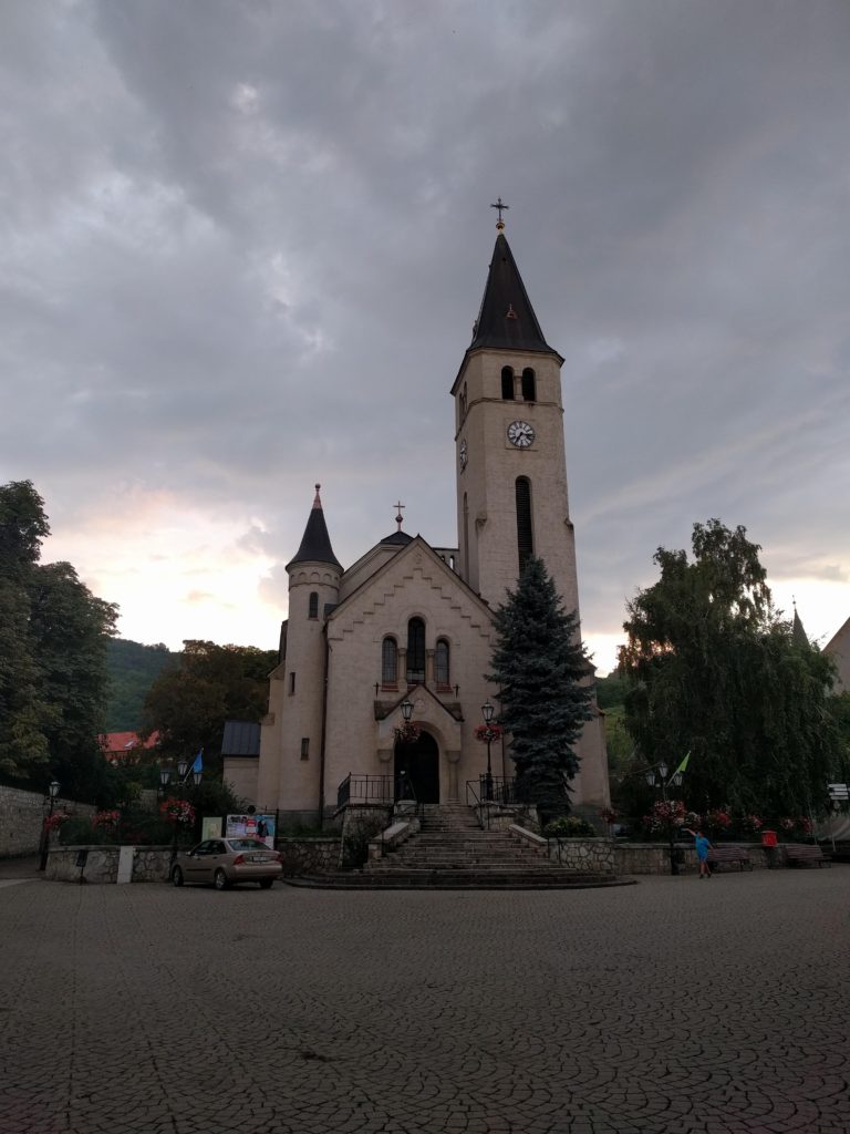 Eglise de la ville de Tokaj