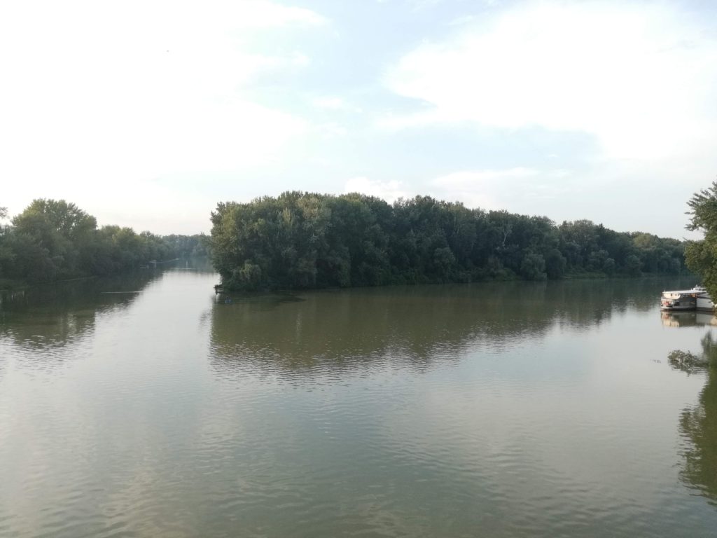 Rivières Tisa et Bodrog à Tokaj