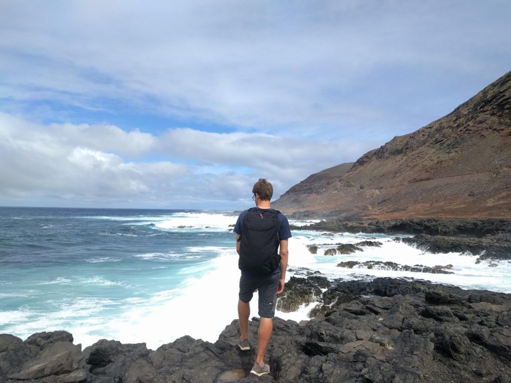 Face a la mer dechainee - La Isleta - Las Palmas de Gran Canaria