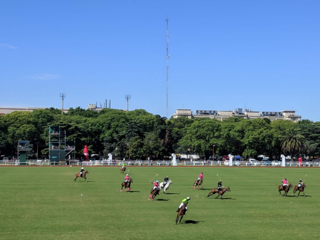 Match de polo a l'hippodrome de Palermo - Buenos Aires, Argentine
