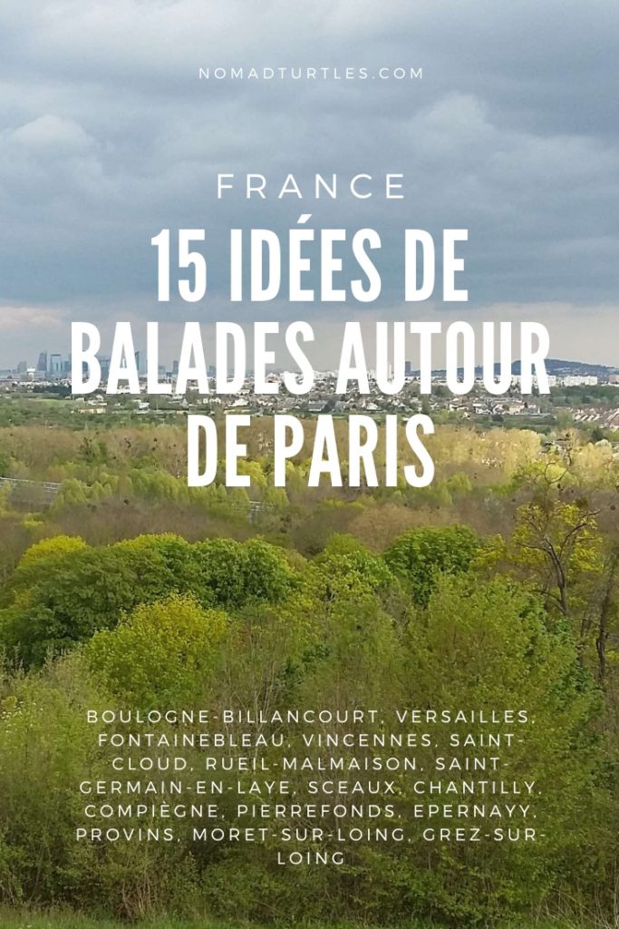 15 idées de balades autour de Paris
