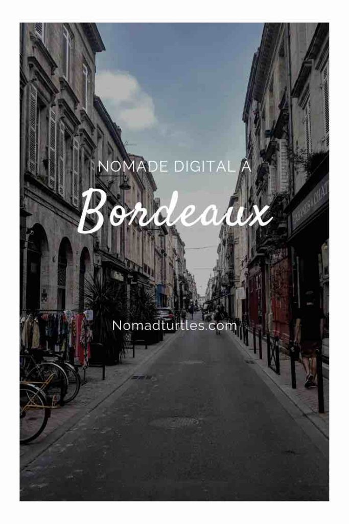 Nomade digital à Bordeaux - Nomad Turtles