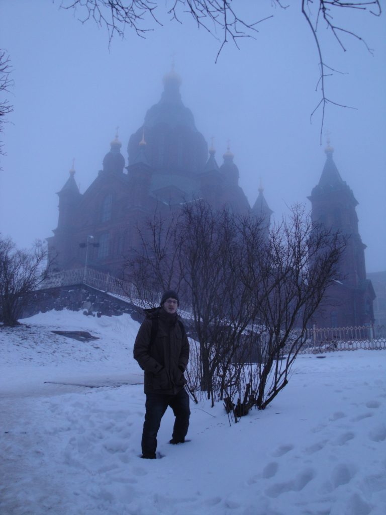 Uspenskin katedraali en hiver