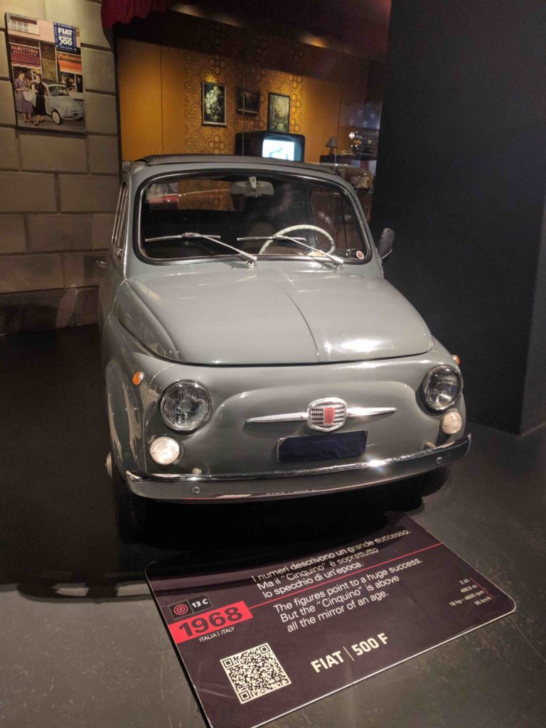 musee automobile fiat 500 turin