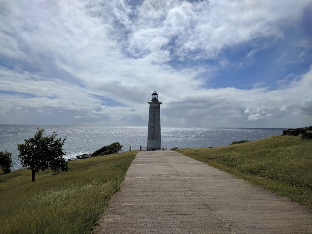 phare de vieux fort guadeloupe