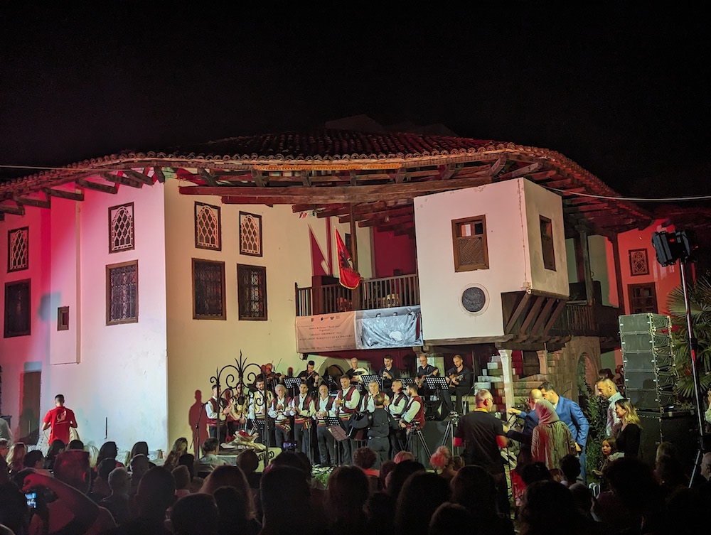 concert au musée d'histoire de shkodër albanie