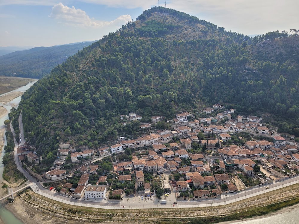 vue plongeante sur le quartier de gorica