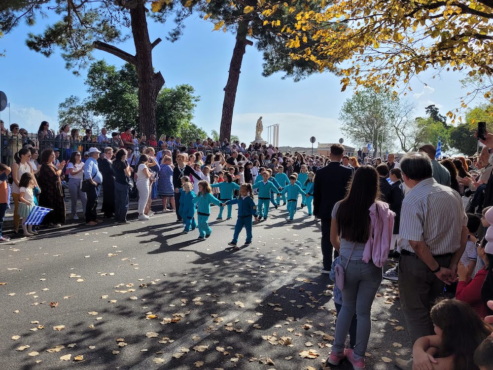 defile corfou jour du non oxi