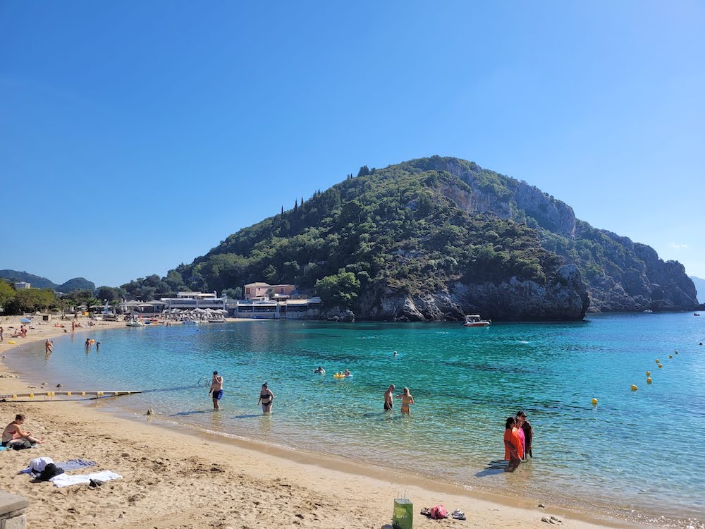 plage paleokastritsa