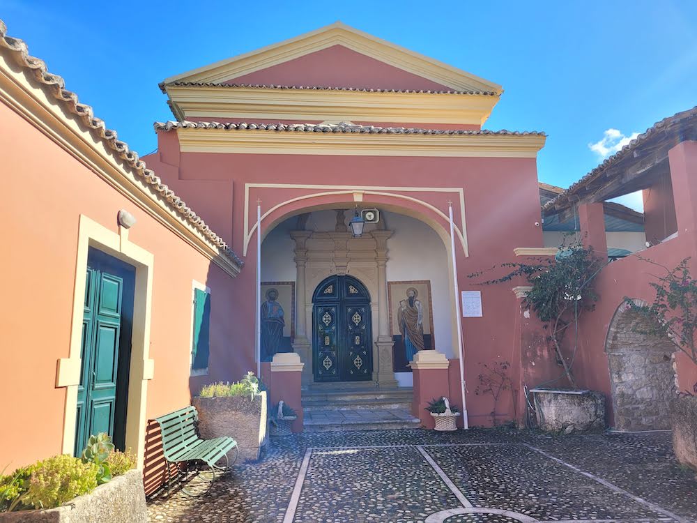 intérieur monastère agrafoi