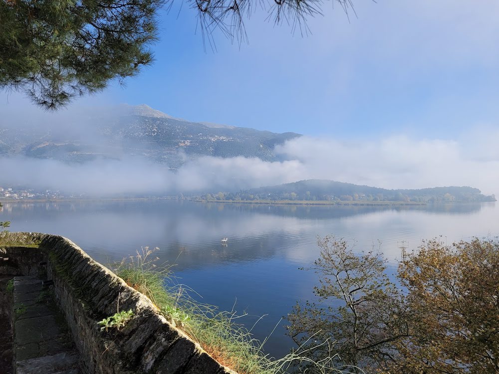 vue sur le lac