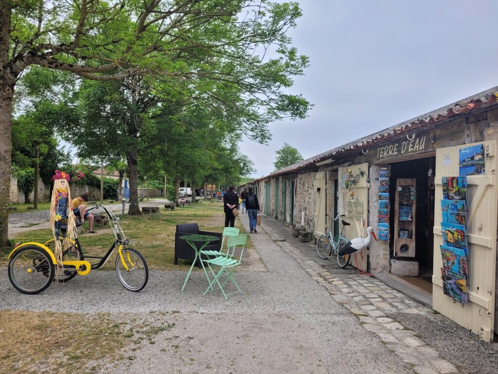 boutiques ville fortifiée de brouage