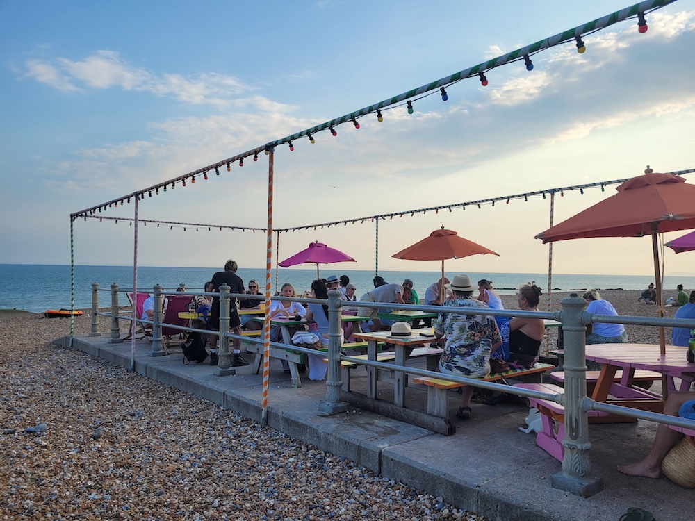 bar de plage saint leonards on sea