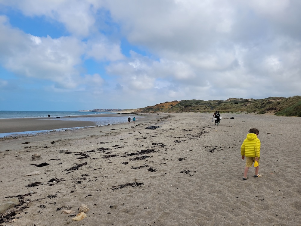 dunes de la slack plage