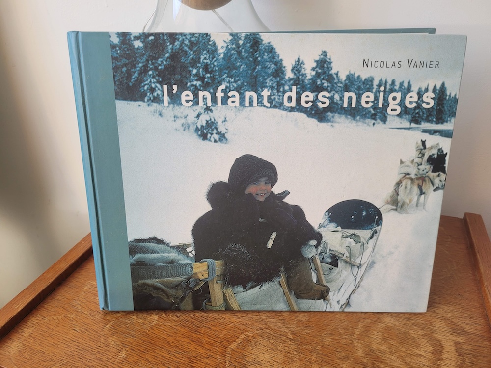 livre de voyage L'enfant des neiges de Nicolas Vanier
