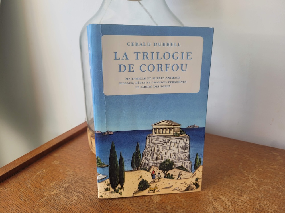 livre voyage la trilogie de corfou - gerald durrell